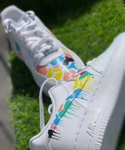 Bape Colour Drips Custom Air Force 1