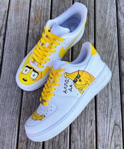 Banana Drip Custom Air Force 1