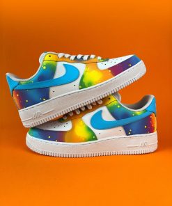 Rainbow Ombre Custom Air Force 1