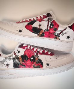 Deadpool Movie Custom Air Force 1