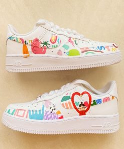 Doodle Art Custom Air Force 1