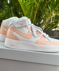 Peach Color Custom Air Force 1