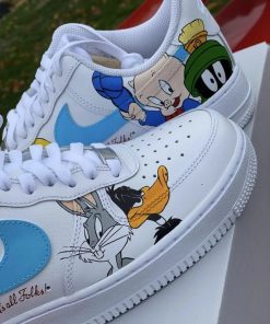 Looney Tunes Cartoons Custom Air Force 1