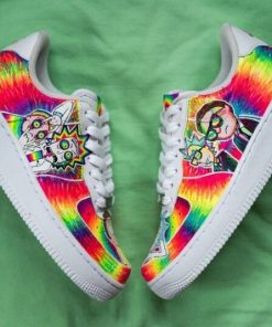 Rick Morty Tiedie Custom Air Force 1