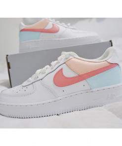 Pastel Color Block Custom Air Force 1