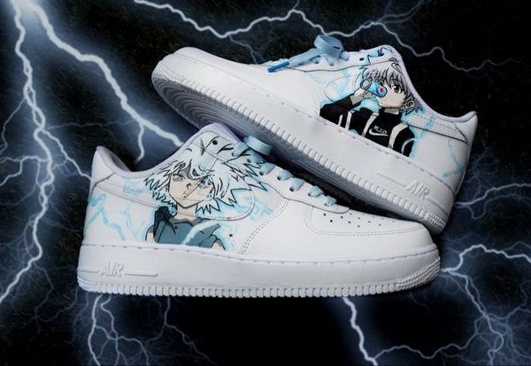 HunterXHunter Killua Custom Air Force 1