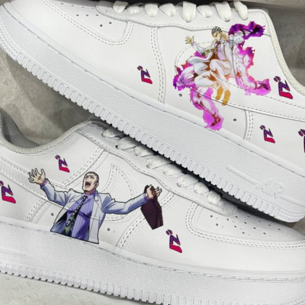 Kosaku Kawajiri and Kira Yoshikage Custom Air Force 1