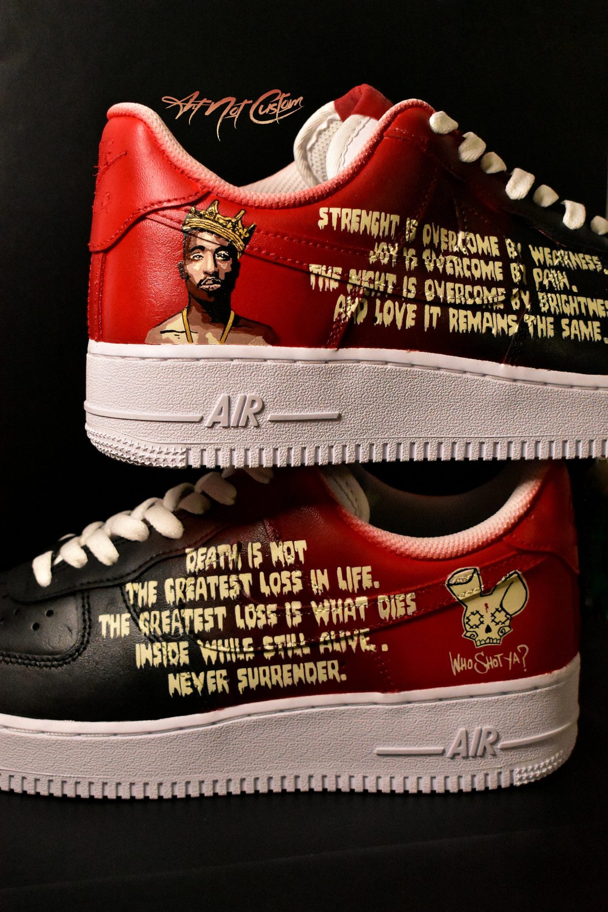 2Pac Custom Air Force 1