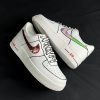 Anime Swoosh Design Custom Air Force 1