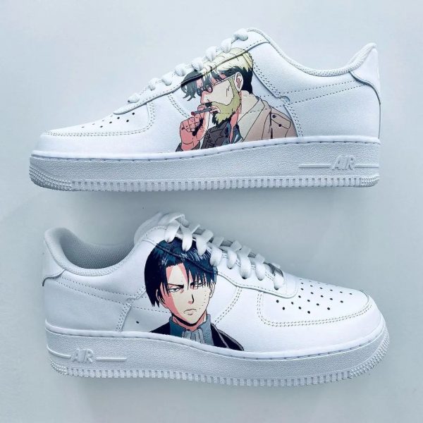 Painted AOT Anime Custom Air Force 1