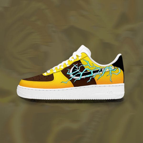 Demon Slayer Zenitsu Custom Air Force 1