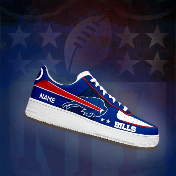 NFL Buffallo Bills Custom Air Force 1