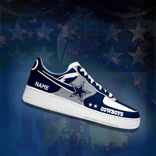 NFL Dallas Cowboy Custom Air Force 1