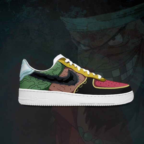 One Piece Kurohige Custom Air Force 1