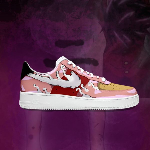 Luffy Gear 2 Custom Air Force 1