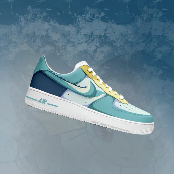 Pokemon Vaporeon Custom Air Force 1