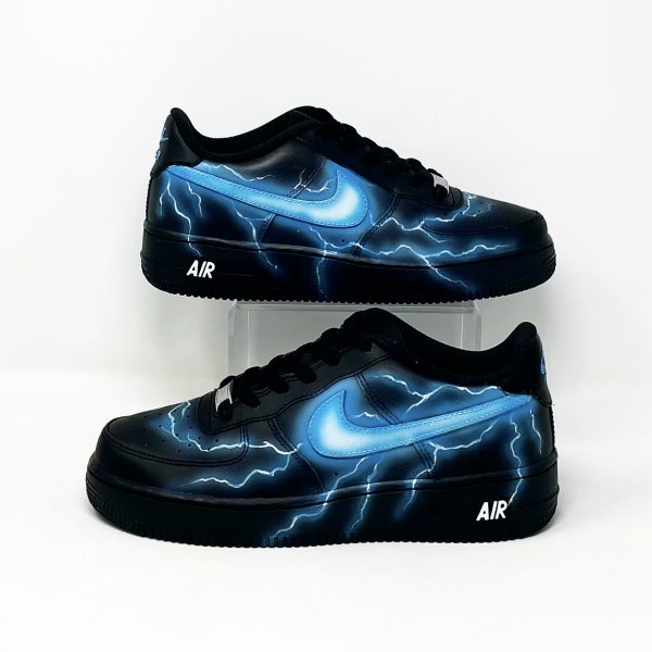 Blue Flash Custom Air Force 1