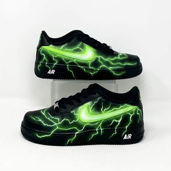 Green Flash Custom Air Force 1