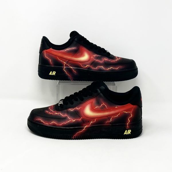 Red Flash Custom Air Force 1