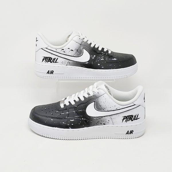 Pittbull Grey Custom Air Force 1