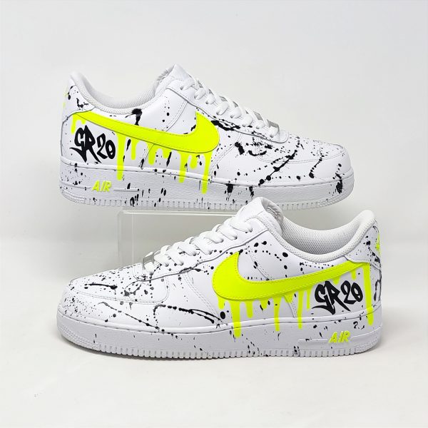 GR20 Drip Splatter Custom Air Force 1