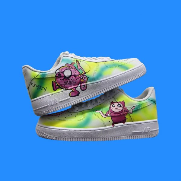 Adventure Time Painting Custom Air Force 1