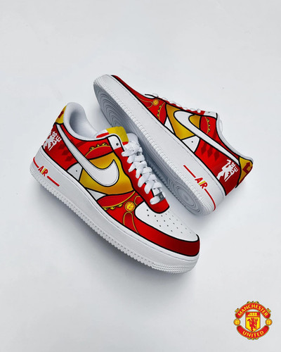 Fc Manchester United Custom Air Force 1