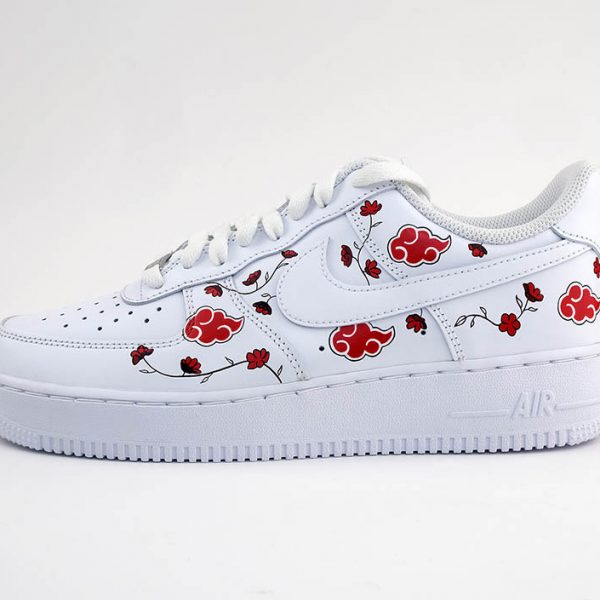 Akatsuki Et Roses Custom Air Force 1