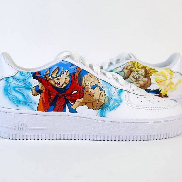 DBZ Goku Gogeta Custom Air Force 1