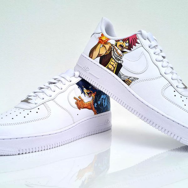 Fairy Tail Natsu Custom Air Force 1