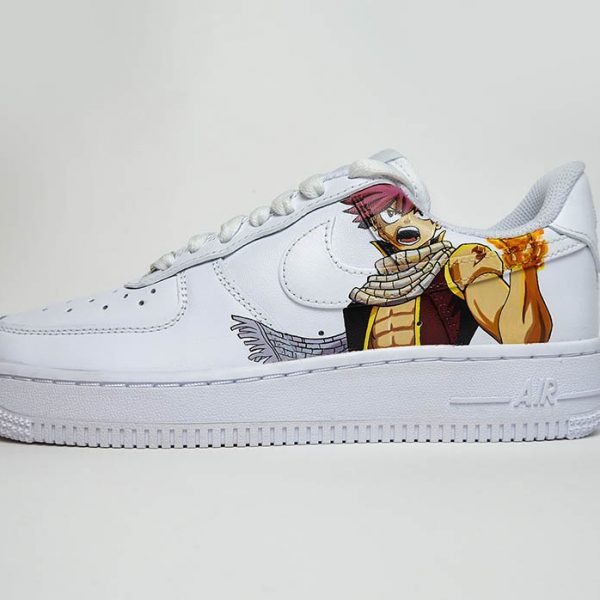 Natsu Et Lucy Custom Air Force 1