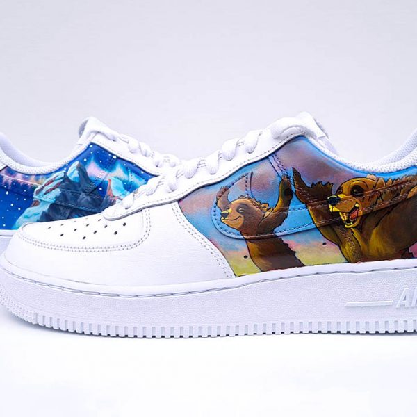 Frère Des Ours Custom Air Force 1