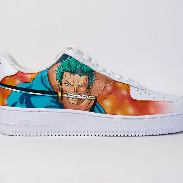 Luffy Et Zoro2 Custom Air Force 1