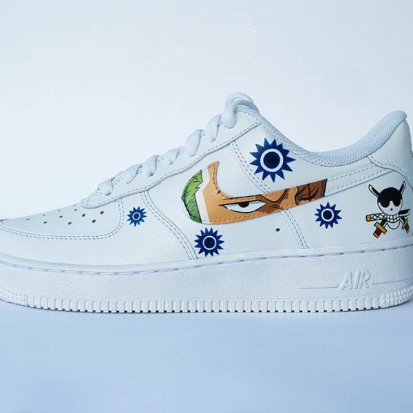 Luffy Et Zoro4 Custom Air Force 1