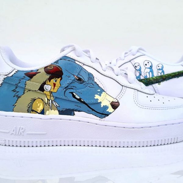 Mononoke Painting Custom Air Force 1