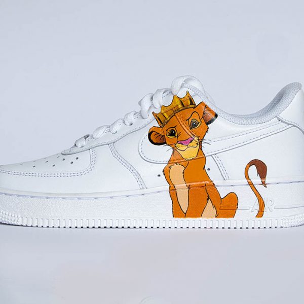 Nala Et Simba Custom Air Force 1