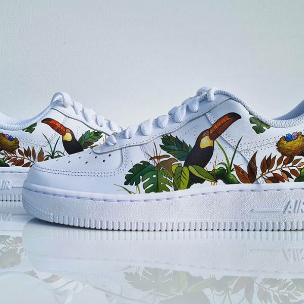 Nature Painting Custom Air Force 1