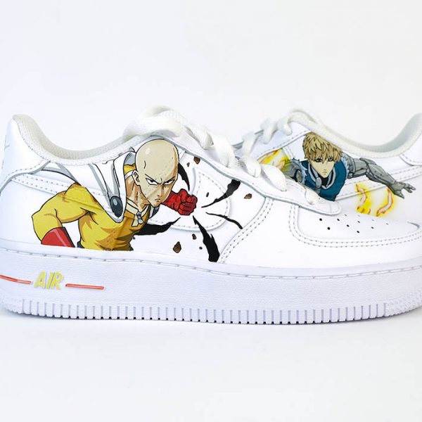 One Punch Man Custom Air Force 1