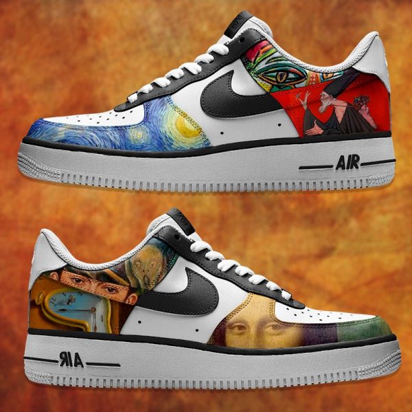 Artwork Painting Custom Air Force 1