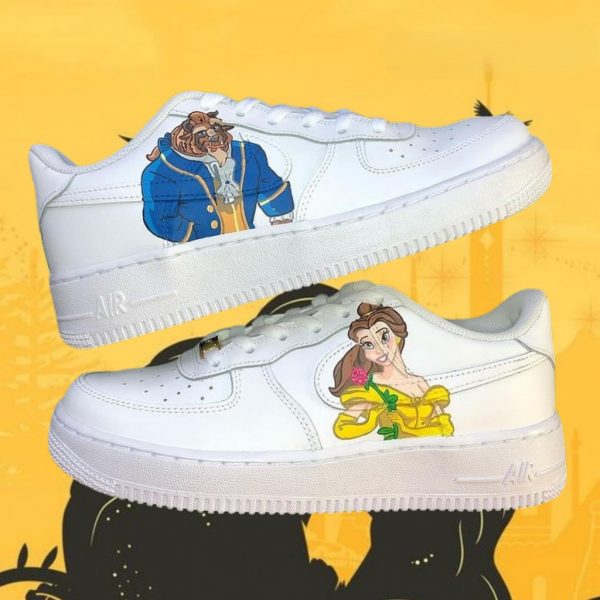 Beauty & Beast Custom Air Force 1