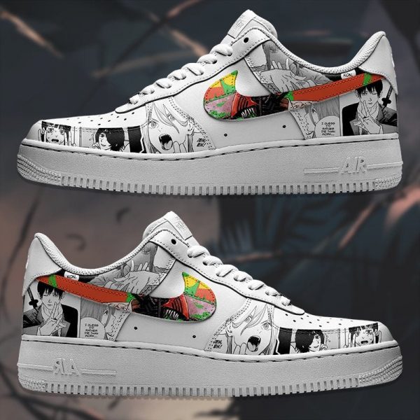 Chainsaw Man Manga Custom Air Force 1