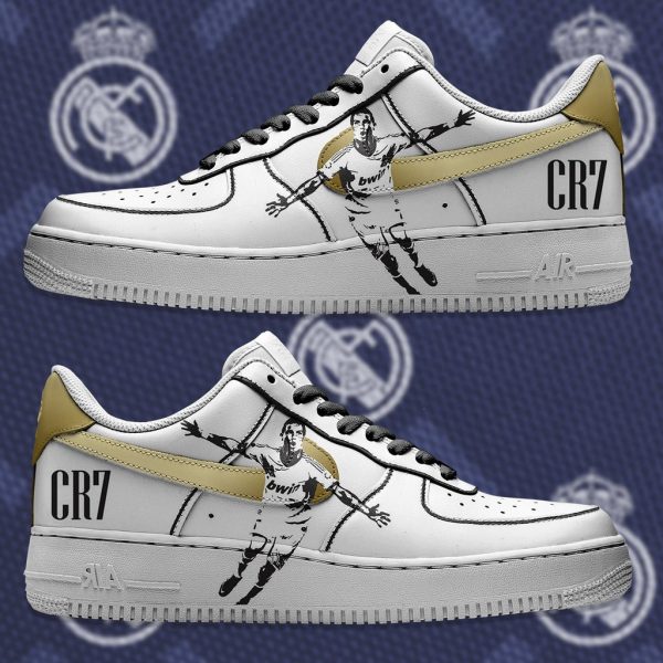 Cristiano Ronaldo Painting Custom Air Force 1