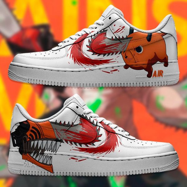 Denji & Pochita Custom Air Force 1