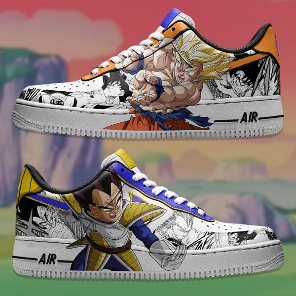 Goku Vegeta Swoosh Custom Air Force 1