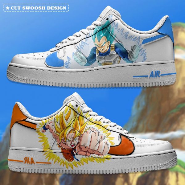 Goku And Vegeta Custom Air Force 1