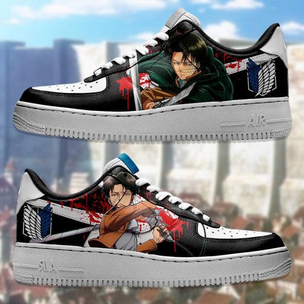 Levi Anime Painting Custom Air Force 1