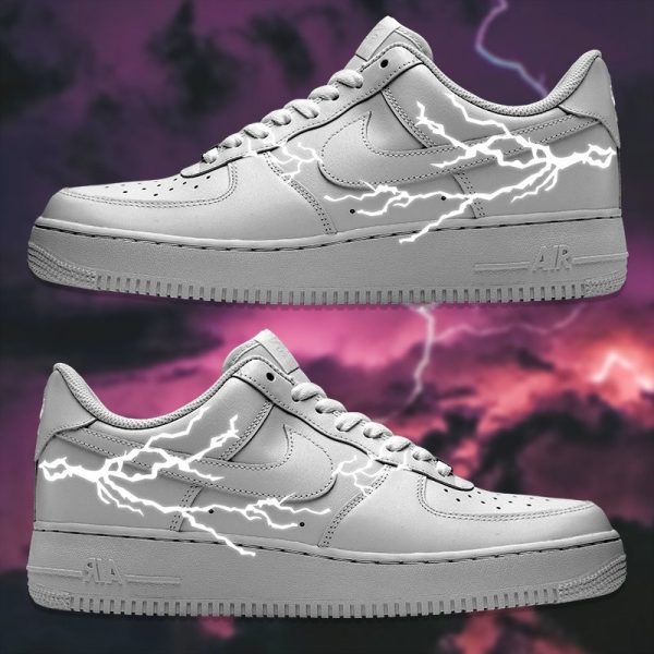 Lightning Reflective Custom Air Force 1