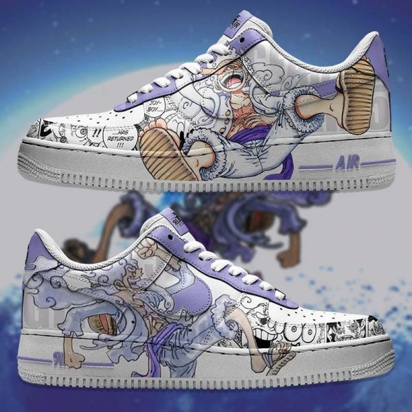 Luffy Nika Gear5 Custom Air Force 1