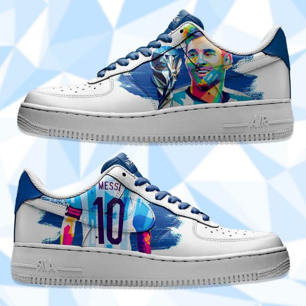 Messi Colors Painting Custom Air Force 1