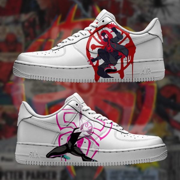 Miles & Gwen Custom Air Force 1